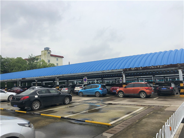 車棚拱形屋頂外觀